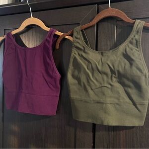 Victoria’s Secret sports bra / tank top (x2)